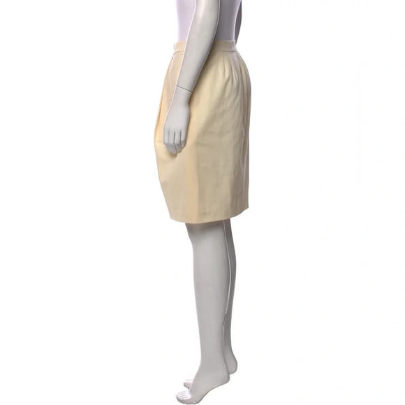 YVES SAINT LAURENT Rive Gauche Vintage Knee Length Skirt - Picture 2 of 9